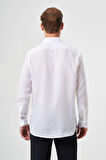Bisse Regular Fit Beyaz Klasik Erkek Gömlek GM23Y231153_D01