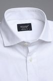 Bisse Regular Fit Kol İçi Apoletli Pamuk Beyaz Erkek Gömlek GM23Y231154_D01