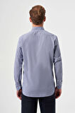 Bisse Regular Fit Lacivert Spor Erkek Gömlek GM23K232029_D39