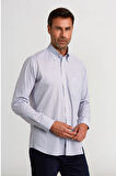 Bisse Regular Fit Turkuaz Erkek Gömlek GM23K232036_D31
