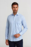 Bisse Regular Fit Mavi Klasik Erkek Gömlek GM23K232013_D35