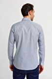 Bisse Regular Fit Lacivert Klasik Erkek Gömlek GM23K232013_D39