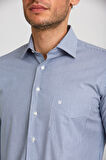 Bisse Regular Fit Lacivert Klasik Erkek Gömlek GM23K232013_D39