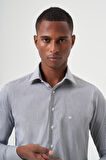 Bisse Regular Fit Siyah Klasik Erkek Gömlek GM23K232013_D99