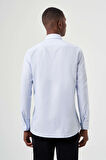 Bisse Regular Fit Mavi Klasik Erkek Gömlek GM23K232023_D35