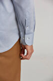 Bisse Regular Fit Gri Klasik Erkek Gömlek GM23K232047_D55