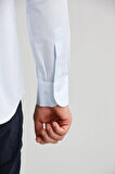Bisse Regular Fit Açık Mavi Klasik Erkek Gömlek GM23K232053_D33