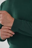 Bisse Erkek Yeşil Bisiklet Yaka Yün Triko TR23KNOS23206_D47
