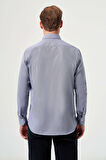 Bisse Regular Fit Lacivert Klasik Erkek Gömlek GM23K232044_D39