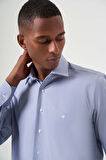 Bisse Regular Fit Lacivert Klasik Erkek Gömlek GM23K232031_D39
