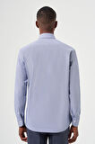 Bisse Regular Fit Lacivert Klasik Erkek Gömlek GM23K232031_D39