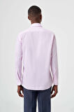 Bisse Regular Fit Pembe İtalyan Yaka Klasik Erkek Gömlek GM23K232025_D29