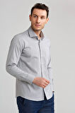 Bisse Regular Fit İtalyan Kumaş Açık Kahve Erkek Gömlek GM23K232039_D10