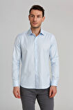 Bisse Regular Fit Açık Mavi Klasik Erkek Gömlek GM23K232069_D33