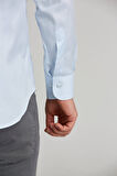 Bisse Regular Fit Açık Mavi Klasik Erkek Gömlek GM23K232069_D33
