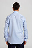 Bisse Regular Fit Açık Mavi Klasik Erkek Gömlek GM23K232077_D33