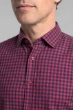 Bisse Regular Fit Flanel Mini Kareli Pamuk Lacivert Erkek Gömlek GMFLN0122300210_D39