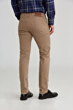 Bisse Regular Fit 5 Cepli Camel Gabardin Spor Erkek Pantolon PNSGBR122301300_D20