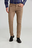 Bisse Regular Fit 5 Cepli Camel Gabardin Spor Erkek Pantolon PNSGBR122301300_D20