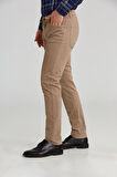 Bisse Regular Fit 5 Cepli Camel Gabardin Spor Erkek Pantolon PNSGBR122301300_D20