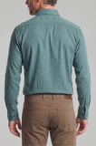 Bisse Regular Fit Paşa Yaka Pamuk Yeşil Erkek Gömlek GMFLN0122300211_D47