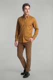 Bisse Casuel Regular Fit Spor Pamuk Hardal Erkek Gömlek GMGBR2023001_D19