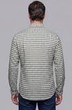 Bisse Regular Fit Flanel Mini Kareli Pamuk Antrasit Erkek Gömlek GMFLN0122300210_D58