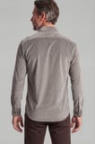 Bisse Regular Fit Paşa Yaka Pamuk Kahve Erkek Gömlek GMKDF12300300_D11