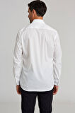 Bisse Regular Fit Beyaz Klasik Erkek Gömlek GMKLS092230020_D01