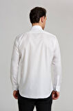 Bisse Platinium Regular Fit Beyaz Erkek Gömlek PLTG004_D01