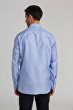 Bisse Platinium Regular Fit Mavi Erkek Gömlek PLTG007_D35