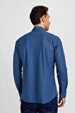 Bisse Platinium Regular Fit Lacivert Erkek Gömlek PLTG015_D39