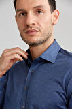 Bisse Platinium Regular Fit Lacivert Erkek Gömlek PLTG016_D39