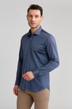 Bisse Platinium İtalyan Kumaş Regular Fit Lacivert Erkek Gömlek PLTG017_D40