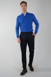 Bisse Siyah Pamuk Doğal Lastikli Jogger Spor Pantolon PNS24K24002_D99