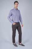 Bisse Kahve Gabardin Pamuklu 5 Cepli Spor Pantolon PNS24K24004_D11