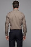 Bisse Modern Fit Klasik Yaka Açık Kahve Cepsiz Erkek Gömlek GMKLS4KC242058_10