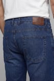 Bisse Lacivert Doğal Pamuk Denim 5 Cepli Erkek Pantolon PNJ25Y25101_D39