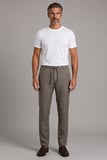 Bisse Haki Keten Bağcıklı Lastikli Spor Pantolon PNS25Y25106_D49