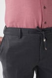 Bisse Koyu Gri Yün Klasik Jogger Marfil  Spor Pantolon PNS25K25204_56