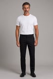 Bisse Siyah Fermuarlı Klasik Spor Pantolon PNS25K25206_D99