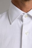Bisse Beyaz Regular Fit Cepsiz Klasik Uzun Yaka Saten Gömlek GMKLS252186_D01