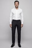 Bisse Beyaz Regular Fit Cepsiz Klasik Uzun Yaka Gömlek GMKLS252179_D01