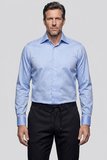 Bisse Mavi Regular Fit Cepsiz Klasik Uzun Yaka Gömlek GMKLS252179_D35