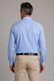 Bisse Mavi Regular Fit Cepsiz Klasik Uzun Yaka Gömlek GMKLS252176_D35