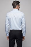Bisse Mavi Regular Fit Pamuk Cepsiz Klasik Açık Uzun Yaka oıron Gömlek GMKLS252200_33