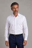 Bisse BeYaz Grubu Regular Fit Pamuk Cepsiz Klasik Uzun Yaka Gömlek GMKLS252203_D01