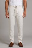 Bisse Ekru Keten Jogger İpli̇ Spor Pantolon PNS26Y26109_03