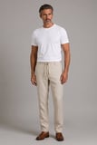Bisse Bej Keten Jogger İpli̇ Spor Pantolon PNS26Y26109_07