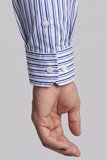 Bisse Lacivert Regular Fit Cepsiz Bisse Studio Uzun İtalyan Yaka Gömlek BSGMCZG26322_39